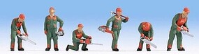 Noch Forest Workers HO Scale Model Railroad Figure #15061 Noch Forest Workers HO Scale Model Railroad Figure #15061