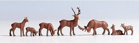 Noch Deer (7) HO Scale Model Railroad Figure #15730 Noch Deer (7) HO Scale Model Railroad Figure #15730