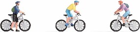 Noch Mountain Bikers HO Scale Model Railroad Figure #15899 Noch Mountain Bikers HO Scale Model Railroad Figure #15899