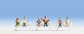 Noch Convertible Drivers HO Scale Model Railroad Figure #15911 Noch Convertible Drivers HO Scale Model Railroad Figure #15911