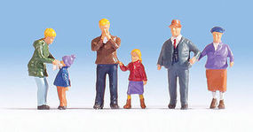 n scale winter figures