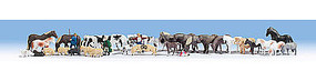 Noch Animals Set HO Scale Model Railroad Figure #16049 Noch Animals Set HO Scale Model Railroad Figure #16049