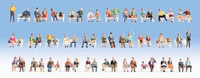 Noch Mega Economy Fig Set 60 HO Scale Model Railroad Figure #16071 Noch Mega Economy Fig Set 60 HO Scale Model Railroad Figure #16071