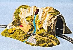 Noch Single Track Straight Tunnel HO Scale Model Railroad Tunnel #2200