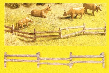 Noch Uneven Field Fence Kit (12 Pieces) N Scale Model Railroad Accessory #33030