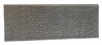 Noch Gray Brick Wall 19.8 x 7.4cm N Scale Model Railroad Scenery #34854