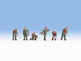 Noch Forest Worker Figures