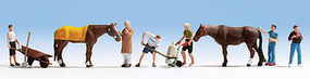 Noch Stable Work N Scale Model Railroad Figure #36634 Noch Stable Work N Scale Model Railroad Figure #36634