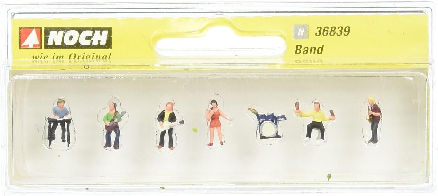 N scale Noch SIX Nude Bathers FIGURES # 36843 