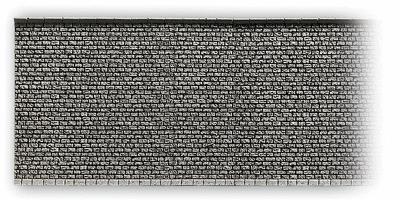 Noch Gray Brick Wall (33.5 x 12.5cm) HO Scale Model Accessory #58054