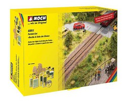 Noch Railroad Right-of-Way Scenery Set with How-To Video DVD