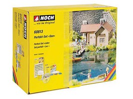 Noch Lake or Seaside Scenery Set with How-To Video DVD