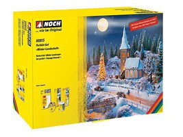 Noch Winter Snow Scenery Set with How-To Video DVD