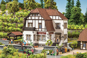 Noch Winery Hauser-Buhler Kit N Scale Model Railroad Building #63712 Noch Winery Hauser-Buhler Kit N Scale Model Railroad Building #63712