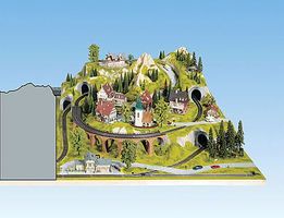 Noch Right Extension For Large Landscape Layout HO Scale Model Railroad Scenery #80150 Noch Right Extension For Large Landscape Layout HO Scale Model Railroad Scenery #80150