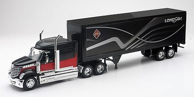 New-Ray Intl LoneStar w/Dry Van Trailer Diecast Model Truck 1/32 scale #10183