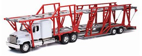 New-Ray 1/32 Freightliner 114SD w/Double Decker Auto Carrier (Die Cast)