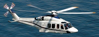 New-Ray Agusta AW139 Helicopter (Die Cast) Diecast Model Helicopter 1/48 scale #25607