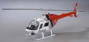 New-Ray Bell 206 Jetranger LAFD Helicopter (Die Cast) Diecast Model Helicopter 1/34 scale #25717