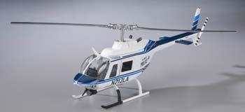 New-Ray Bell 206 Jetranger LAPD Diecast Model Helicopter 1/34 scale #25737