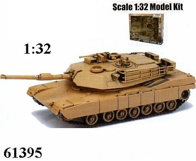 New-Ray Classic Model Tank Kit B/O M1A1 Plastic Model Tank Kit 1/32 Scale #61395