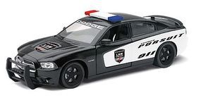 New-Ray Dodge Charger Pursuit Police Car (Die Cast) Diecast Model Ca 1/24 Scale #71903