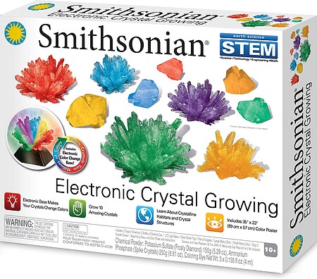 NSI Smithsonian Large Crystal Growing Kit