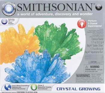 NSI Smithsonian Small Crystal Growing Kit