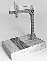 Oregon-Rail Cantilever Signal Bridge C&O Kit HO Scale Model Railroad Trackside Accessory #101 Oregon-Rail Cantilever Signal Bridge C&O Kit HO Scale Model Railroad Trackside Accessory #101