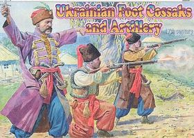 Orion Ukrainian Foot Cossacks & Artillery XVII Century Plastic Model Military Figure 1/72 #72013 Orion Ukrainian Foot Cossacks & Artillery XVII Century Plastic Model Military Figure 1/72 #72013