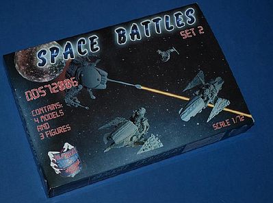 Orion Space Battles Set 2 Flying and Unmanned Aerial Vehicles Plastic Model Figure 1/72 #dds72006