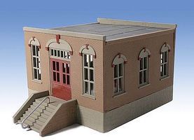 O-Gauge Real Estate 1-Story Building Kit O Scale Model Railroad Building #301 O-Gauge Real Estate 1-Story Building Kit O Scale Model Railroad Building #301