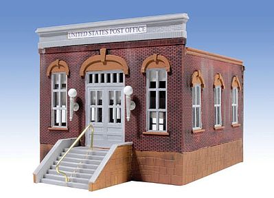 O-Gauge Post Office 1-Story Building 