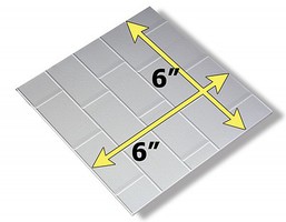 O-Gauge O Kitbashing- Flat Roof Sections (6''x6'') O-Gauge O Kitbashing- Flat Roof Sections (6''x6'')