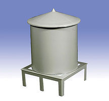 O-Gauge Roof Top Water Tank O Scale Model Railroad Building Accessory #37 O-Gauge Roof Top Water Tank O Scale Model Railroad Building Accessory #37