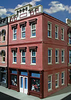 O-Gauge Bill's Place 3-Story Building Kit O Scale Model Railroad Building #872 O-Gauge Bill's Place 3-Story Building Kit O Scale Model Railroad Building #872