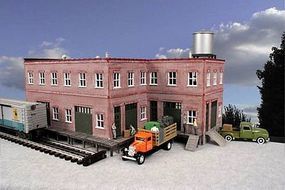 O-Gauge Barrettsburg Tool & Die 2-Story Building Kit O Scale Model Railroad Building #941 O-Gauge Barrettsburg Tool & Die 2-Story Building Kit O Scale Model Railroad Building #941