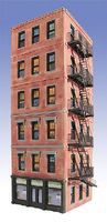 O-Gauge Midtown Hotel 6-Story Building Kit O Scale Model Railroad Building #942 O-Gauge Midtown Hotel 6-Story Building Kit O Scale Model Railroad Building #942
