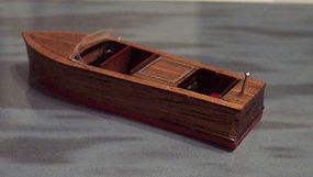 Osborn 21' Triple Cockpit Boat (wooden kit) HO Scale Model Railroad Boat Kit #1003 Osborn 21' Triple Cockpit Boat (wooden kit) HO Scale Model Railroad Boat Kit #1003