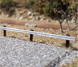 Osborn Highway Guardrails (wooden kit) N Scale Model Railroad Road Accessory #3008
