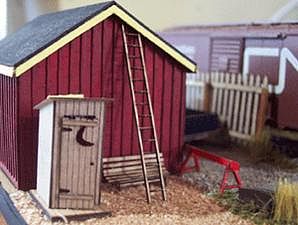 Osborn Ladders (wooden kit) N Scale Model Railroad Building Accessory #3058