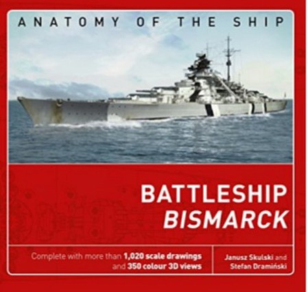 Osprey-Publishing Anatomy of the Ship- Battleship Bismarck (Hardback)