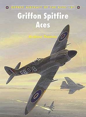 Osprey-Publishing Aircraft of the Aces - Grifton Spitfire Aces Military History Book #aa81
