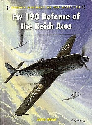 Osprey-Publishing Aircraft of the Aces - Fw190 Defence of the Reich Aces Military History Book #aa92