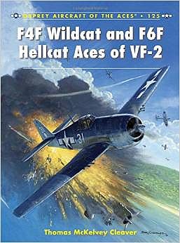 Osprey-Publishing Aircraft of the Aces - F4F Wildcat and F6F Hellcat Aces of VF-2 Military History Book #ace125