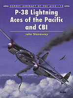 P-38 Lightning Aces of the Pacific and CBI Military History Book #ace14