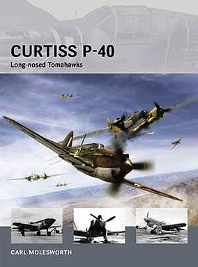 Air Vanguard - Curtiss P40 Long-Nosed Tomahawks Military History Book #av8