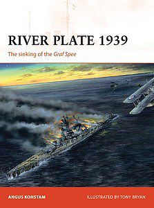 Osprey-Publishing Campaign River Plate 1939 The Sinking of the Graf Spee Military History Book #c171