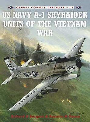 Osprey-Publishing Combat Aircraft - USN A1 Skyraider Units of the Vietnam War Military History Book #ca77