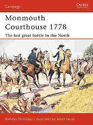 Osprey-Publishing Monmouth Courthouse 1778 Military History Book #cam135